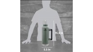 Stanley Unisex Termos Stan 1.9 lt Classic Vac Btl H.Green -Eu