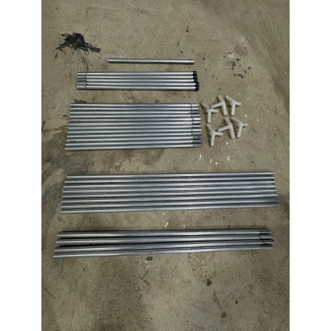 Profil demirleri takım set -  Odalı çadır yedek parça