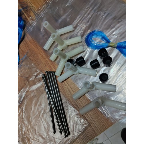 Plastik köşe aparat takımı - Odalı çadır yedek parça
