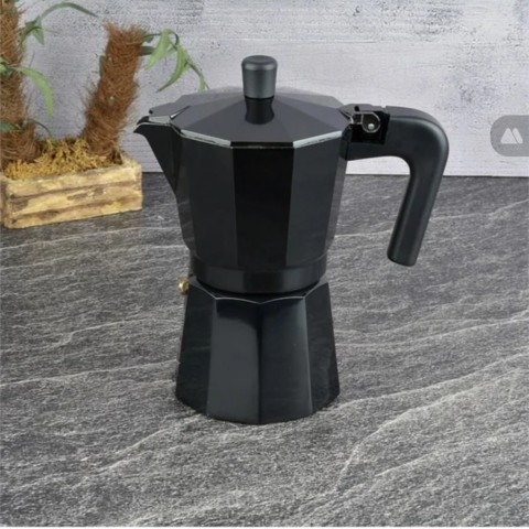 Ocak Üstü Espresso ve Kahve Makinesi - Moka Pot - 6 Kişilik 300 ml