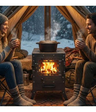 Kuzineli Çadır ve Kamp Sobası