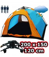3 OTOMATİK KİŞİLİK KAMP ÇADIRI
