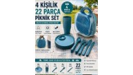 YAZ KAMPANYASI_4 KİŞİLİK ÇADIR+2 ADET MAT+1 ADET ÇEKMELİ LAMBA+KATLANIR MASA TABURELİ